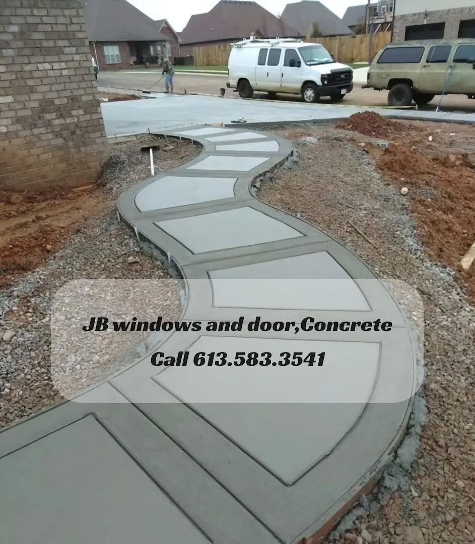 Concrete finishing — Jaguar builders Construction — Construction company in Brampton