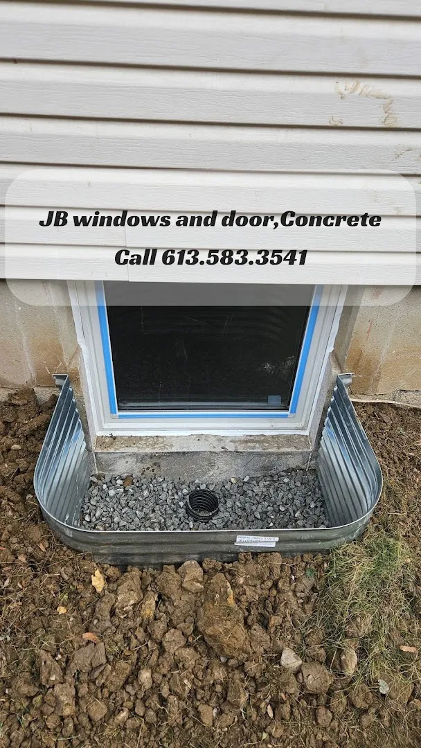 Basement egress window — Jaguar builders Construction — Construction company in Brampton