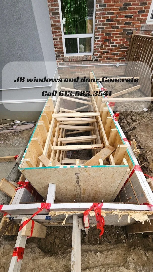 Entrance buildup — Jaguar builders Construction — Construction company in Brampton