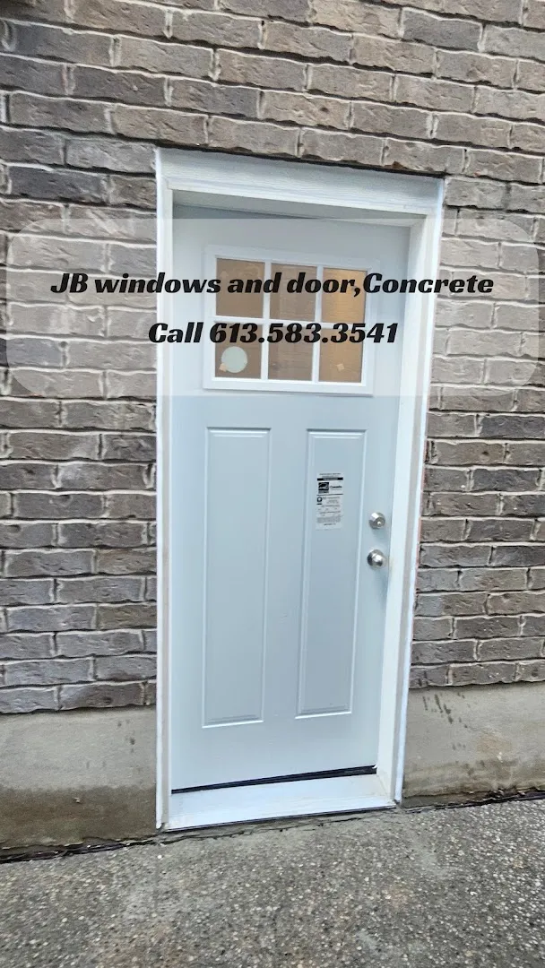 Door installation — Jaguar builders Construction — Construction company in Brampton