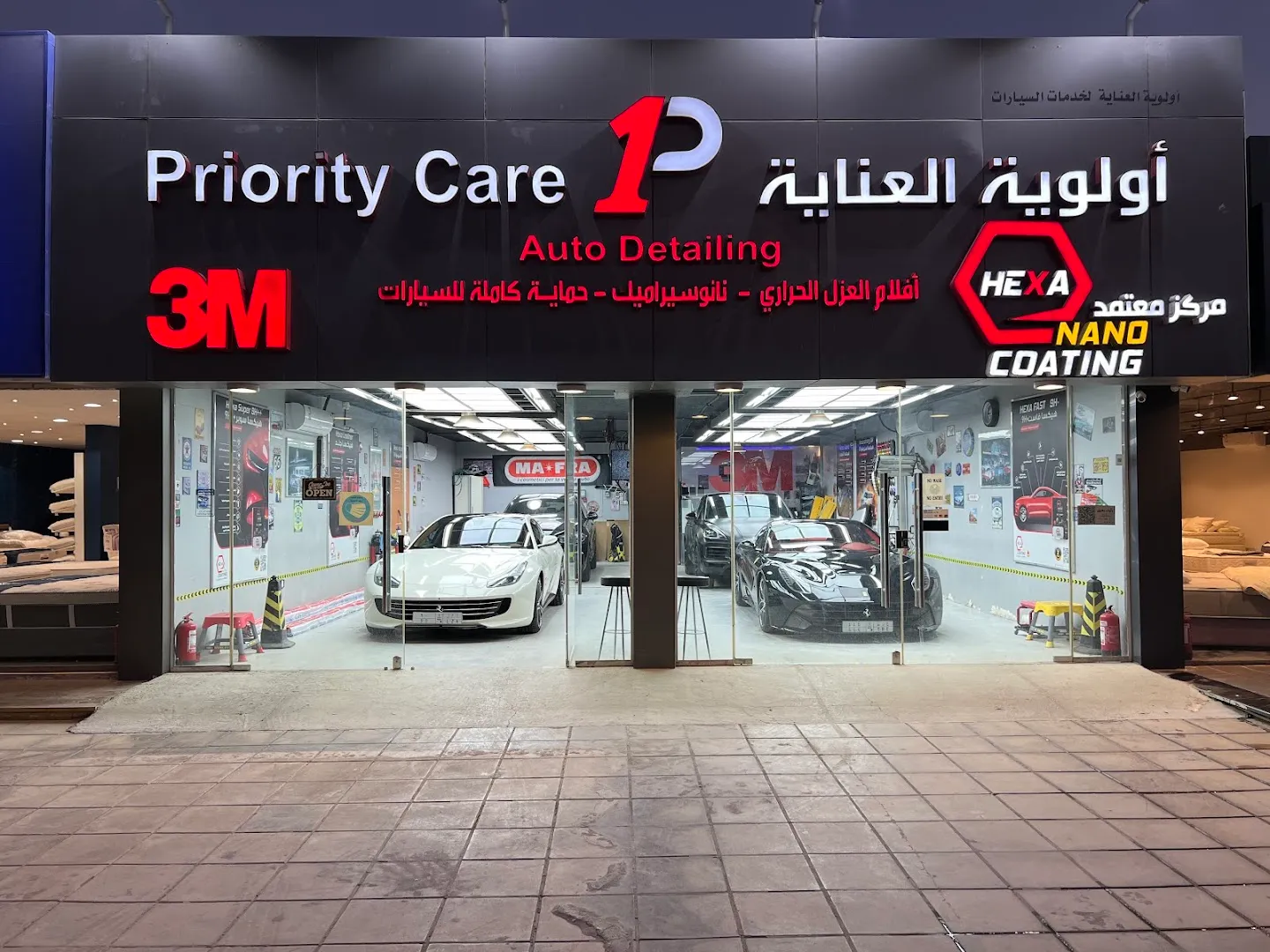 Car Tinting — Priority Care Autodetailing — Car detailing service in Riyadh
