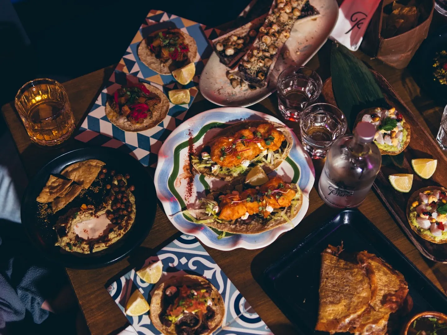 Tuna tostadas — Primo restaurant — Mexican restaurant in Madrid