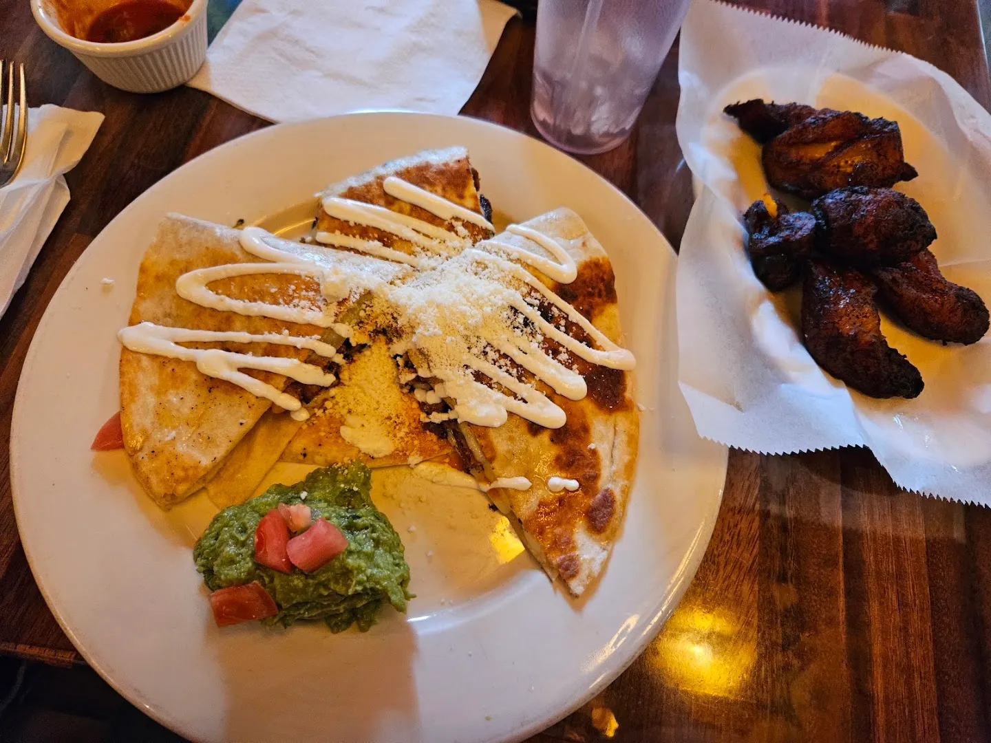 Chicken Tostadas — Las Palmas Restaurant — Mexican restaurant in New York