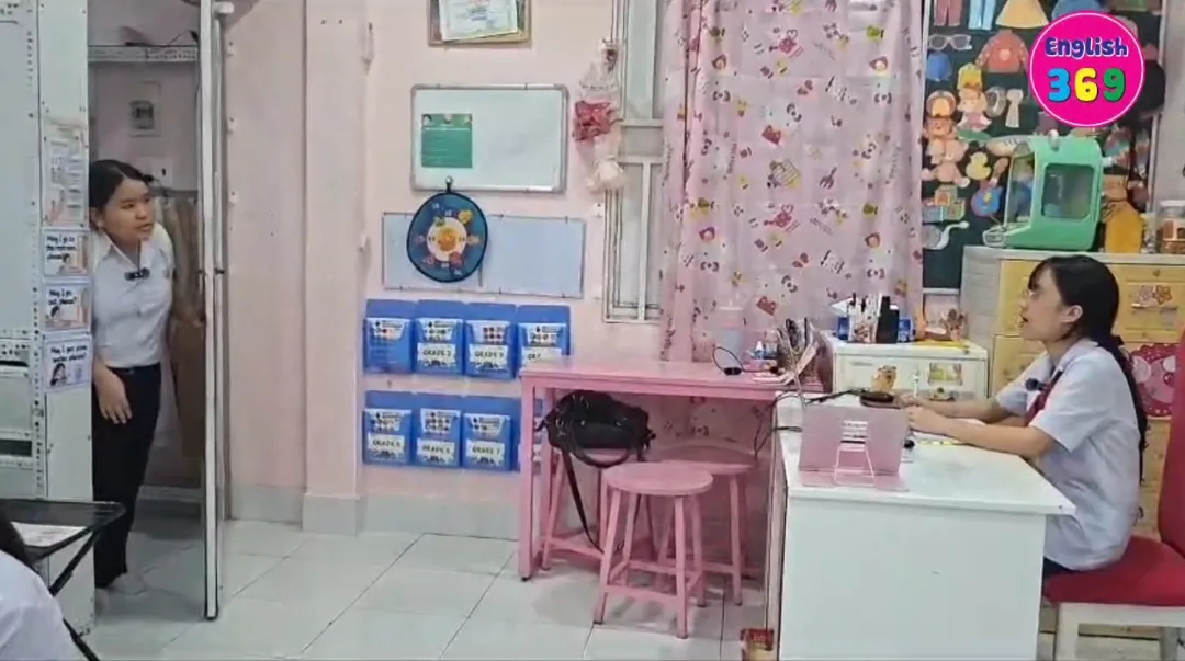 Lớp hello kitty — ENGLISH 369 - PHAN THIẾT — trung tâm tiếng anh tại Lâm Đồng