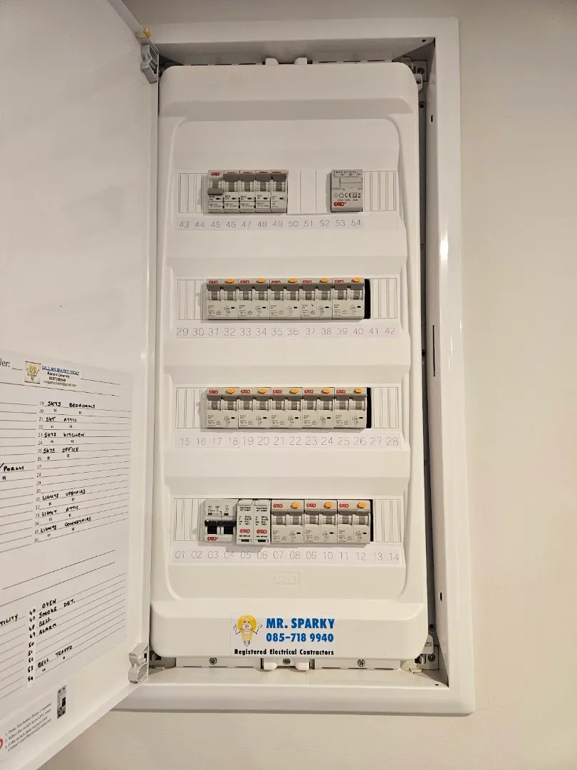 Full House Rewiring — mr sparky — Electrician in Dublin