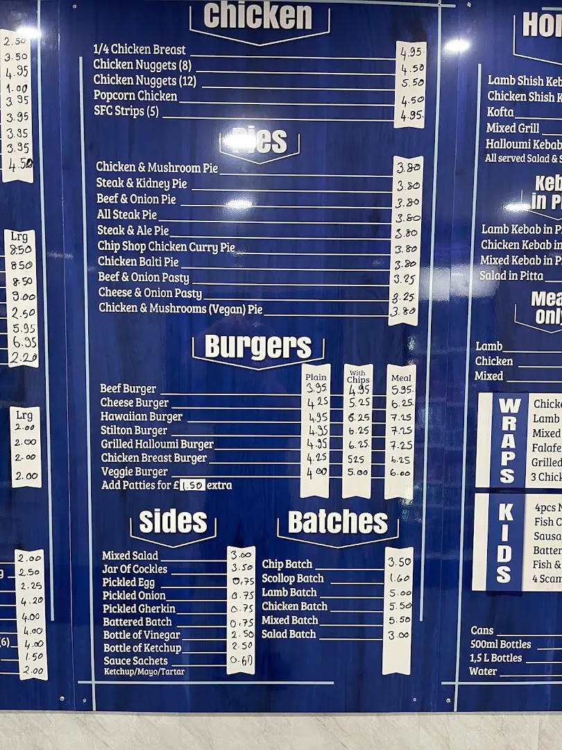 Mixed kebab — Dunchurch Fish Bar — Fish and chips takeaway in Rugby