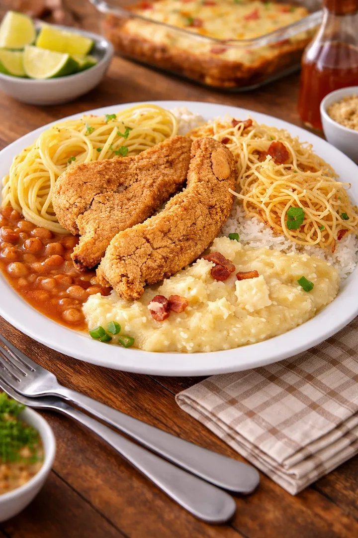 Pratos temperados — Restaurante Casa da Mãe — Family restaurant in Bom Sucesso, Minas Gerais