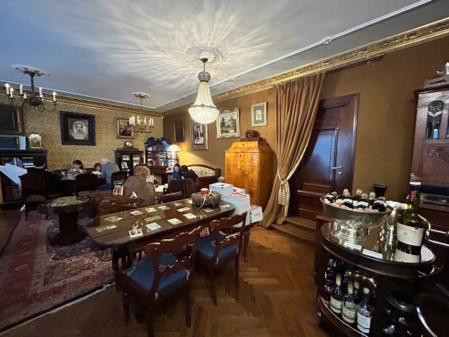 Art books selection — Art Cafe Sienna — Cafe in Riga