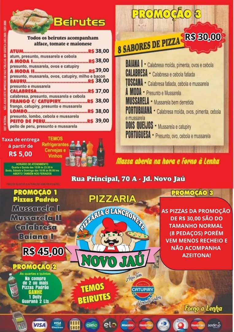 Pizzaria Novo Jaú — pizzaria em São Paulo (12)