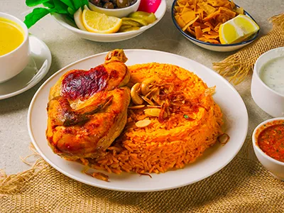 شاورما دجاج — Al Dimashqi Restaurant - مطعم الدمشقي — Syrian restaurant