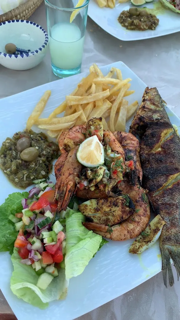 Grilled fish — Restaurant Malouf — Restaurant in Houmt Souk