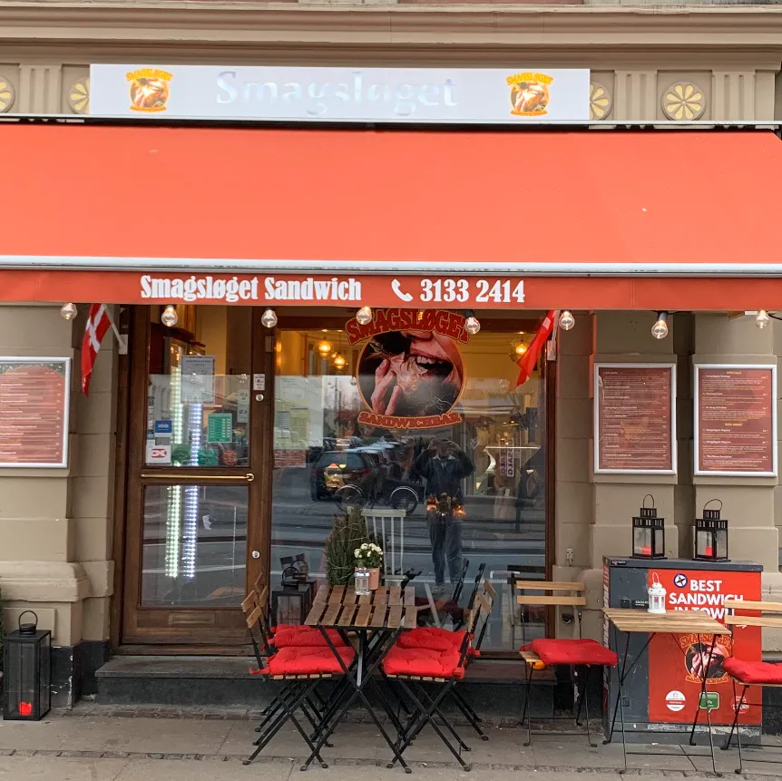 roast pork sandwich — Smagsløget sandwiches — Sandwich shop in Copenhagen Municipality