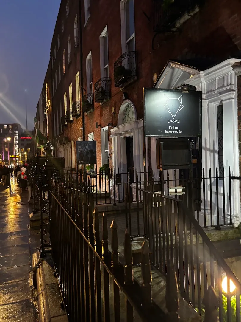 Attentive Service — Mr Fox — Modern European restaurant in Dublin
