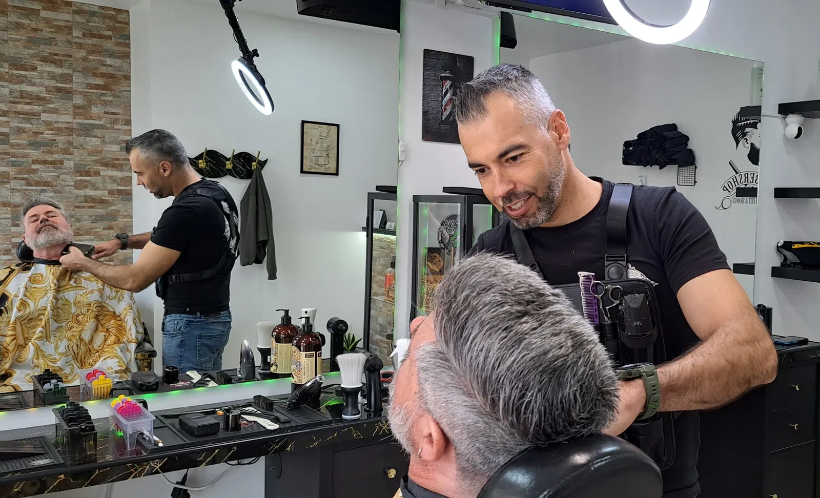 Barba bem cuidada — Barbearia Rod — barbearia em Algoz