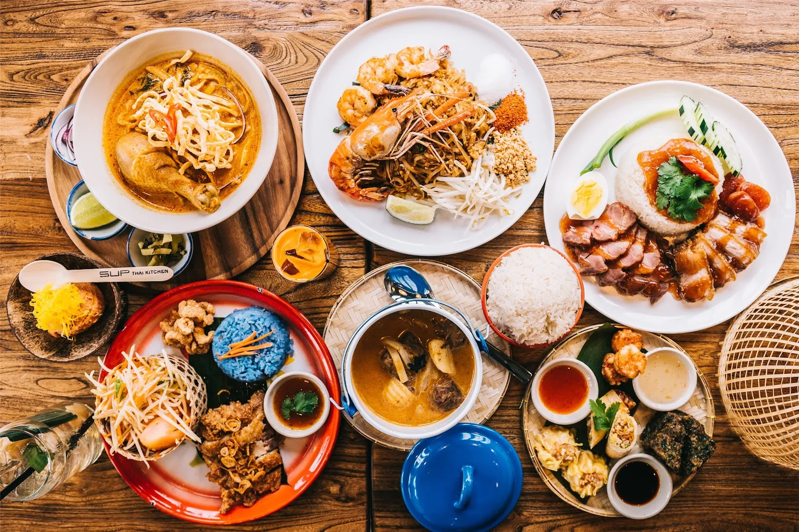 Papaya Salad Som Tum — Sup Thai Kitchen — Thai restaurant in Fresh Meadows