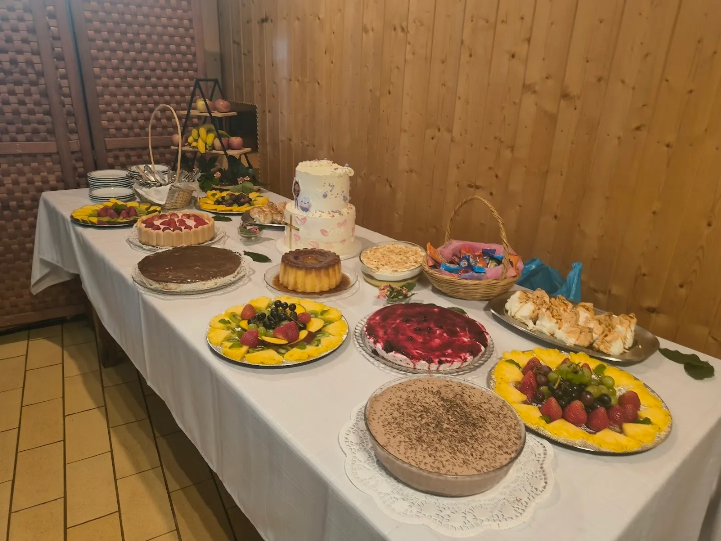 pudim de semolina — Restaurante 'Rosmaninho' — restaurante em Alte