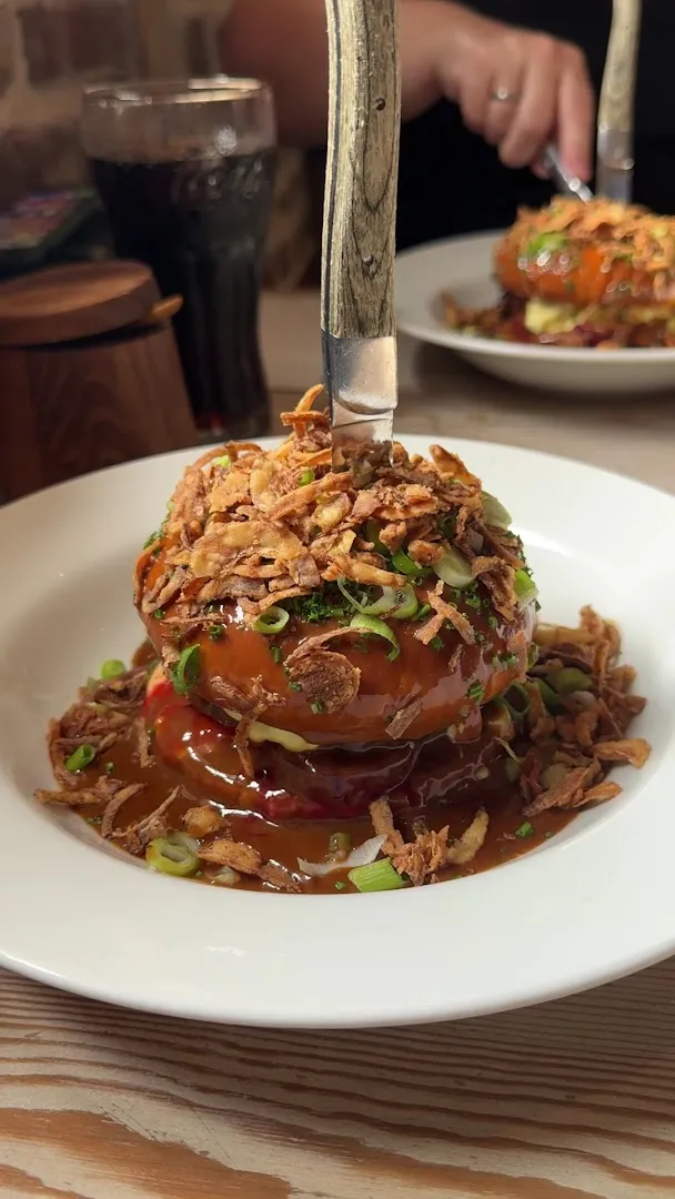 Bøfsandwich — Den Gyldne Okse — Restaurant in Viborg