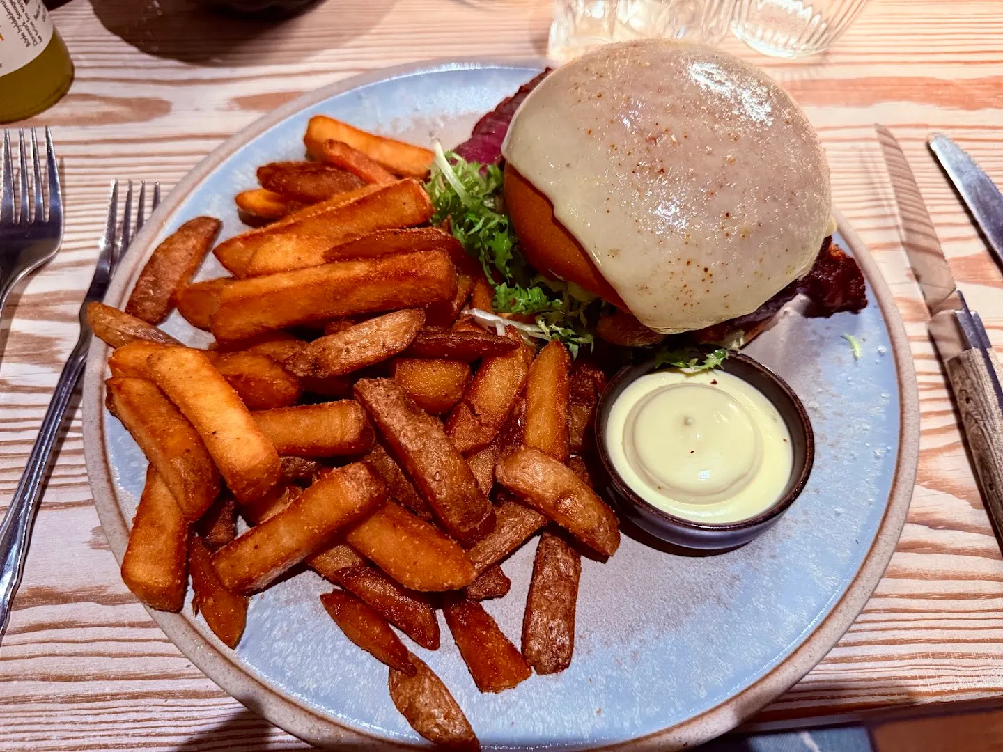 Mør & saftig bøf — Den Gyldne Okse — Restaurant in Viborg