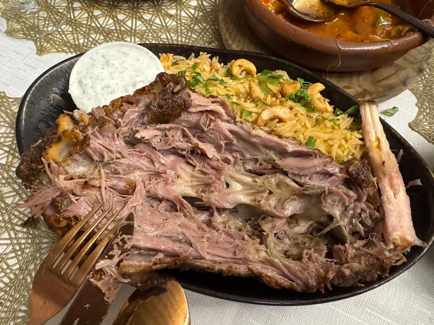 Cordero tierno — Beytna — Lebanese restaurant in Madrid