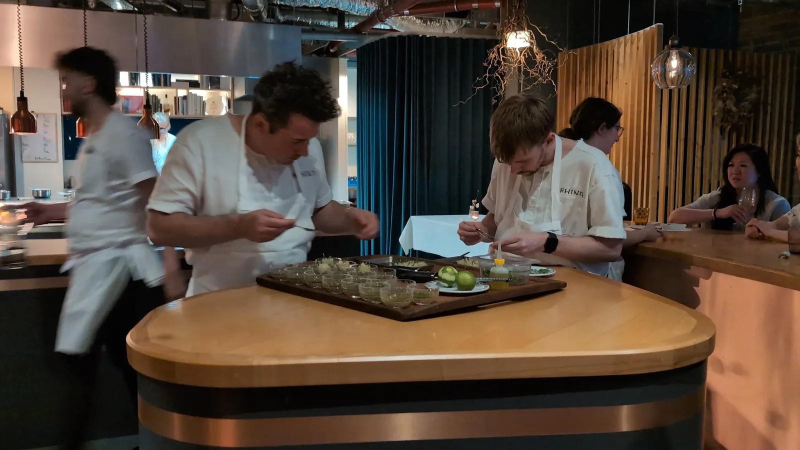 Behind Restaurant