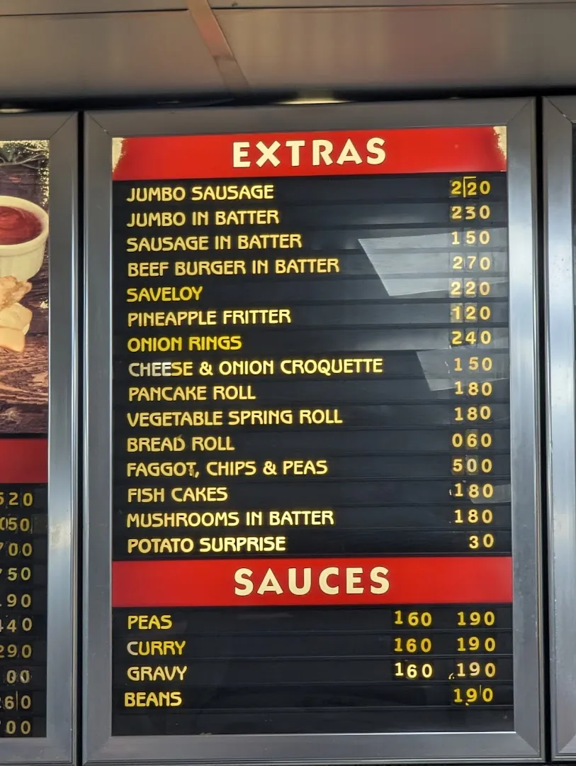 fish and chips — Hillmorton Fish Saloon — Fish and chips takeaway in Rugby