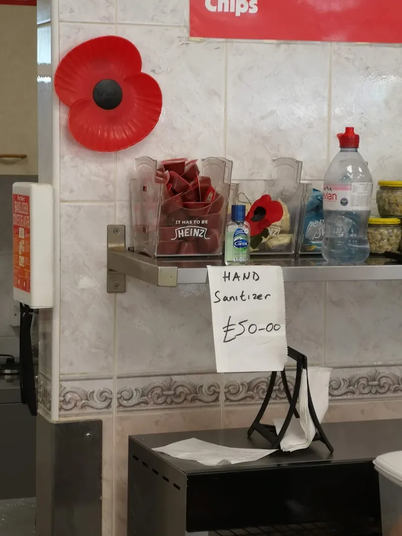 mixed kebab — Hillmorton Fish Saloon — Fish and chips takeaway in Rugby